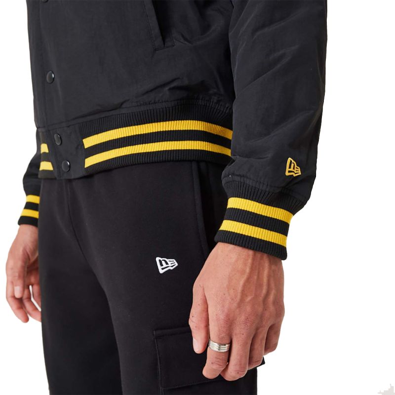 New Era NBA Los Angeles Lakers Script Bomber - fekete dzseki