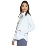 Skechers The Hoodless Hoodie GoWalk Shine Jacket fehér kapucnis pulóver