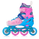 Meteor Roller Skates S 30-33 Loky Pink/Blue