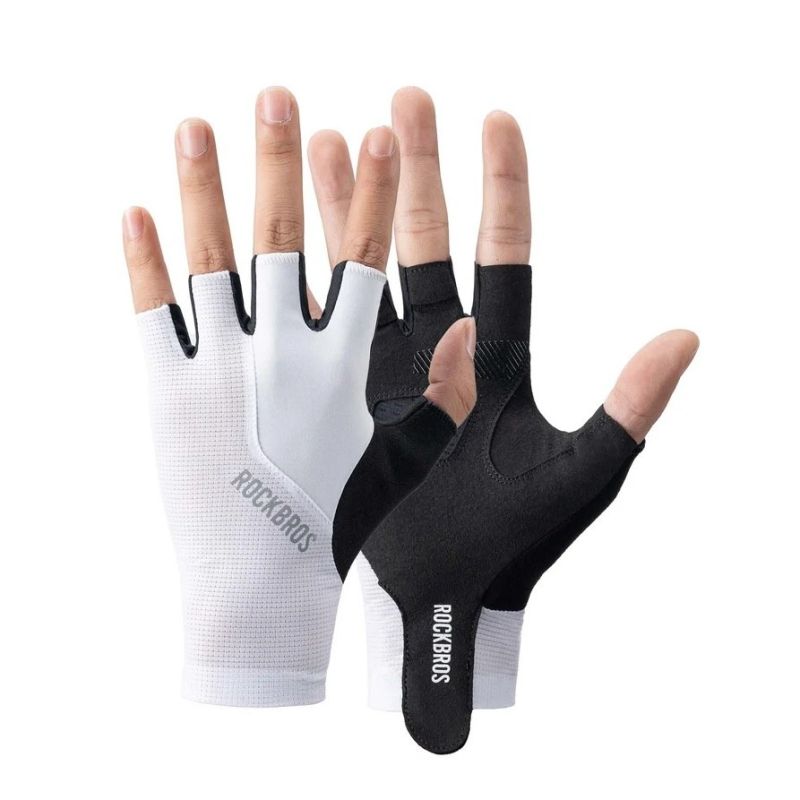 Rockbros Cycling Gloves 162200230, fehér kesztyű SI16220023004