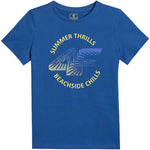 4F Boy's T-shirt M3284 cobalt 36S póló 4FJWSS26TTSHM328436S