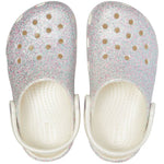 Crocs Classic Glitter Clog Jr 205441 szürke papucs