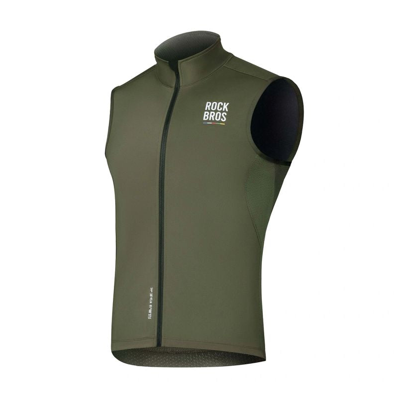 Rockbros ROAD TO SKY insulated windproof vest M - green m \ zielony vests