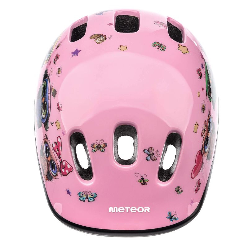 Meteor Children’s bicycle helmet KS06 little owl sisak 24808-24809