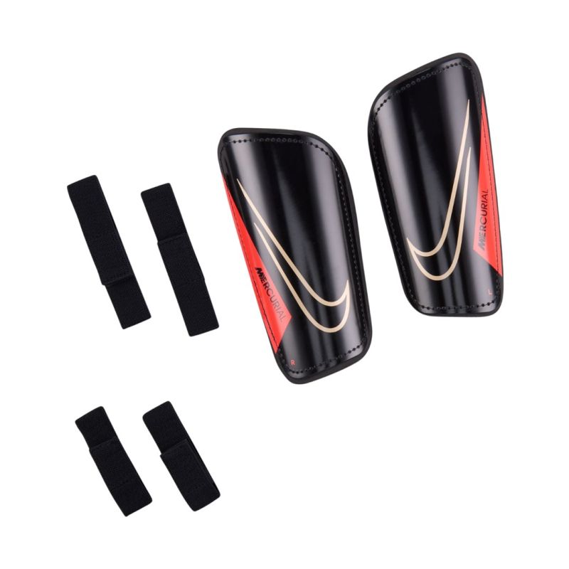 Nike Mercurial Hardshell Football Shin Guards 010 fekete kiegészítő 161010L