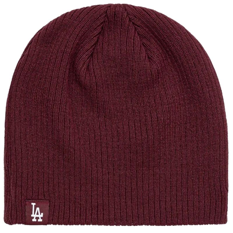 New Era Skully Los Angeles Dodgers Hat bordó baseball sapka 60691106