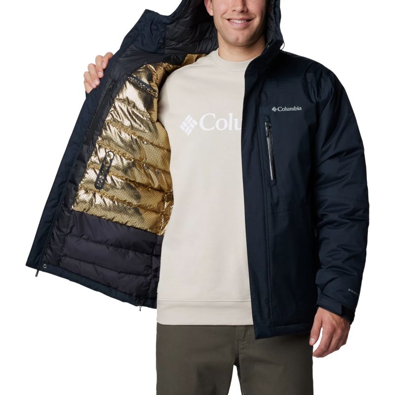 Columbia Oak Harbor II Insulated fekete férfi dzseki 2089435010