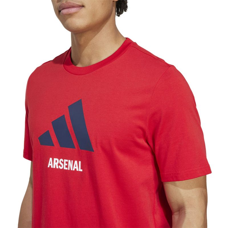 adidas Polo Shirt Arsenal London FC 24/25 Session Graphic Tee JM9415 Ruházat