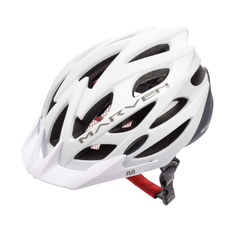 Meteor Marven Helmet L 58-61 cm white- szürke kiegészítő 24725