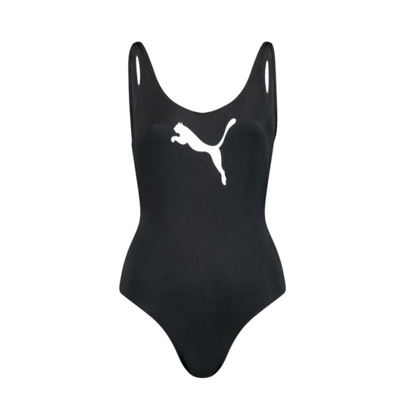 Puma Swim Swimsuit 1P W 907685 fekete one piece swimwear