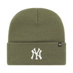 47 Brand Green New York Yankees Beanie B- zöld kötött sapka B-HYMKR17ACE-MS15121344