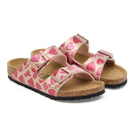 Birkenstock ARIZONA KIDS BS 1030434 ELECTRIC METALLIC COPPER HEARTS flip-flops (standard width)