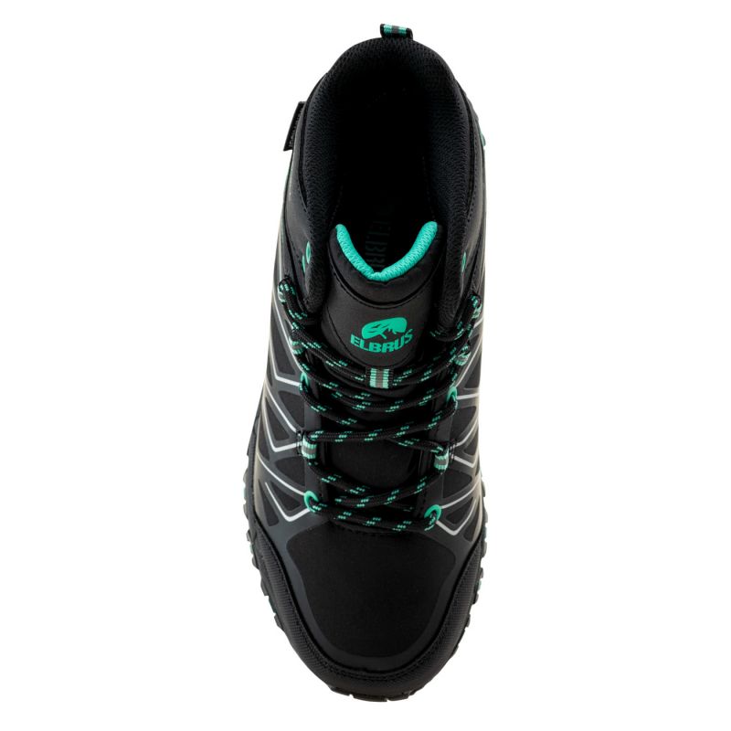 Elbrus Mabby Mid Wp W fekete cipő
