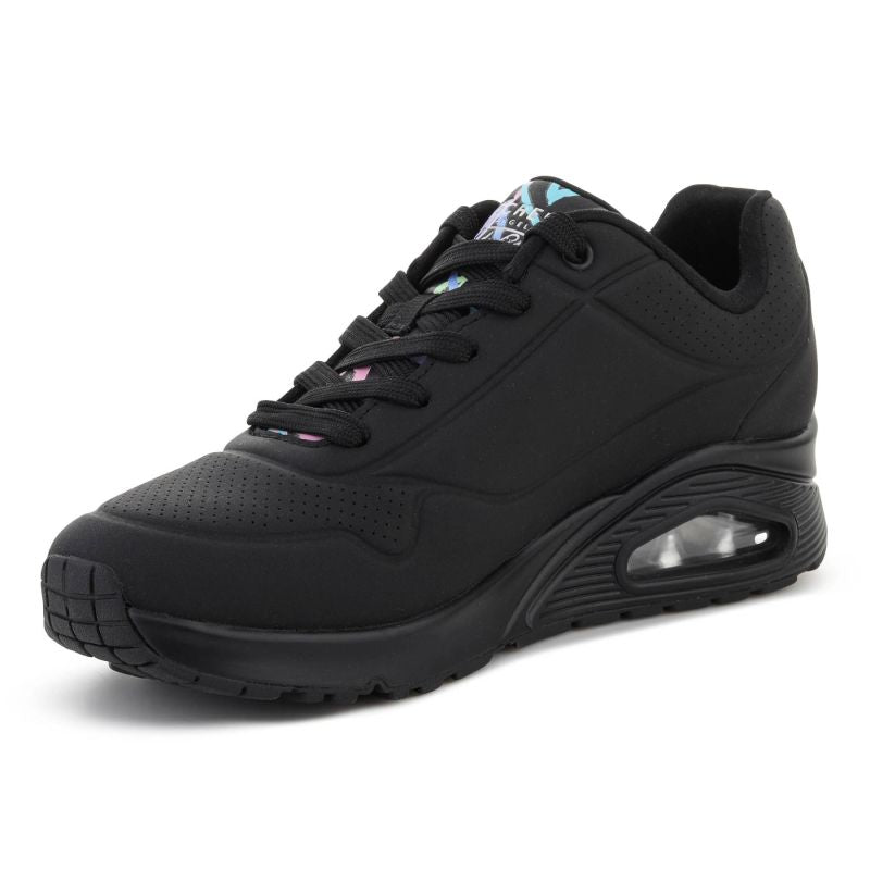Skechers Uno-Spread The Love Black/Purple/Turqui lila utcai cipő 155507-BPTQ