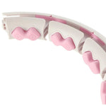 HMS HHW06 hula hoop with studs, weight and counter, pink rózsaszín edzéssegítő 17-44-561
