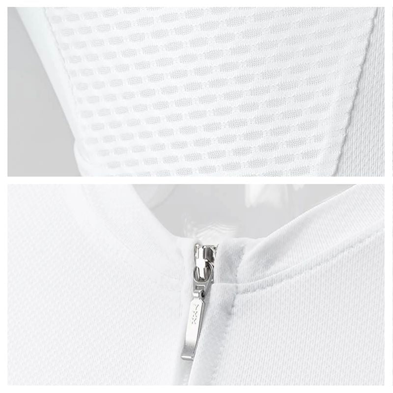 Rockbros 15110012005 ROAD TO SKY Women's Cycling Jersey, Long Sleeve, L - White l \ biały póló 15110012003-211582