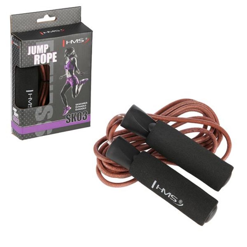 HMS Leather skipping rope SK03 edzéssegítő 17-36-003