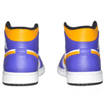 AIR Jordan 1 MID Sneakers Los Angeles Lakers LA - tornacipő