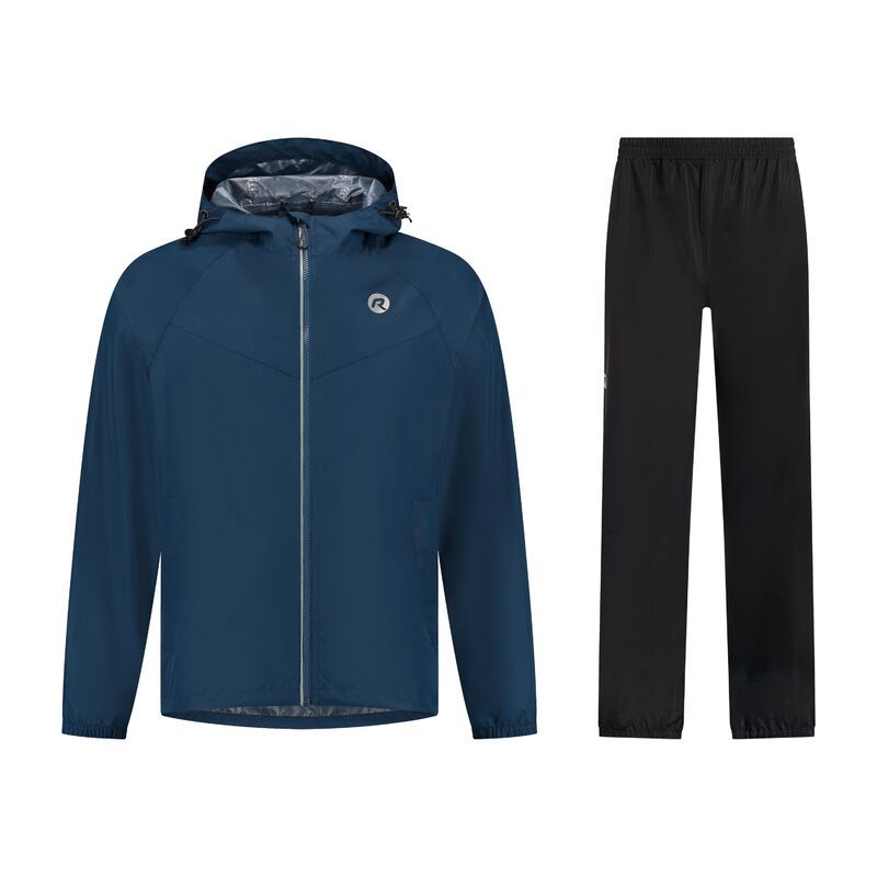 Rogelli CORE raincoat set blue kék sets