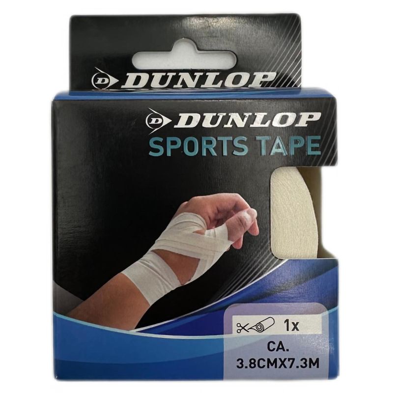 Dunlop TEJP TAPE SPORTS KINESIOLOGICAL TAPE 7.3Mx3.8CM WHITE fehér zokni szalag GSP-2019857