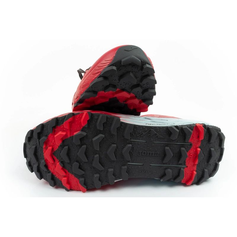 Joma men's Sima trail running shoes, cushioned, piros nadrág