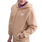 Nike Sportswear Club Fleece Kids' Sweatshirt FD3004 bézs pulóver