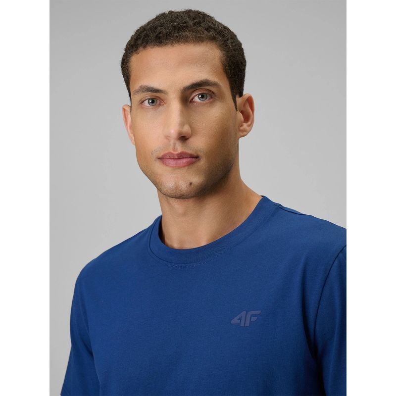 Men's regular plain T-shirt 4F 4FRSS26TTSHM4261-30S shirts
