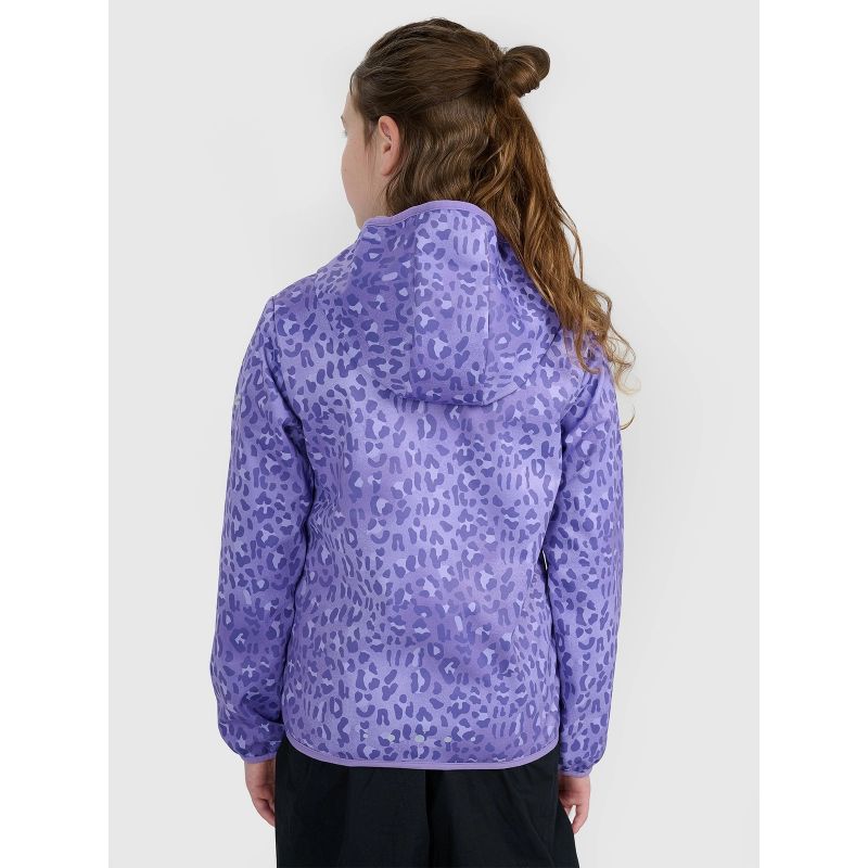 Girls' softshell jacket, windproof membrane 5000, 4F 4FJRAW25TSOFF507-90A kabát