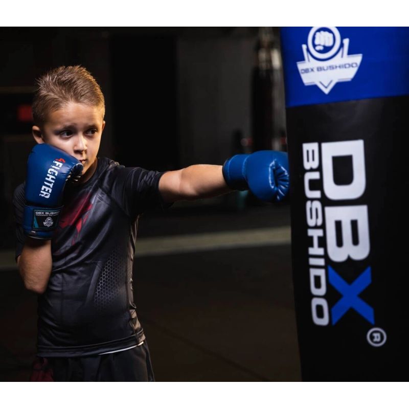 4f 6oz Boxing Gloves for Kids - 4Fighter Blue Kiegészítő