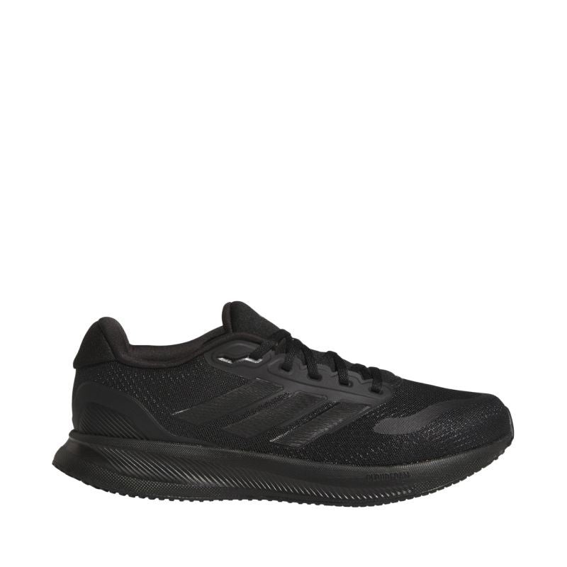 Adidas Men's Runfalcon 5 Wide running shoes, black, fekete férfi futócipő JH5184