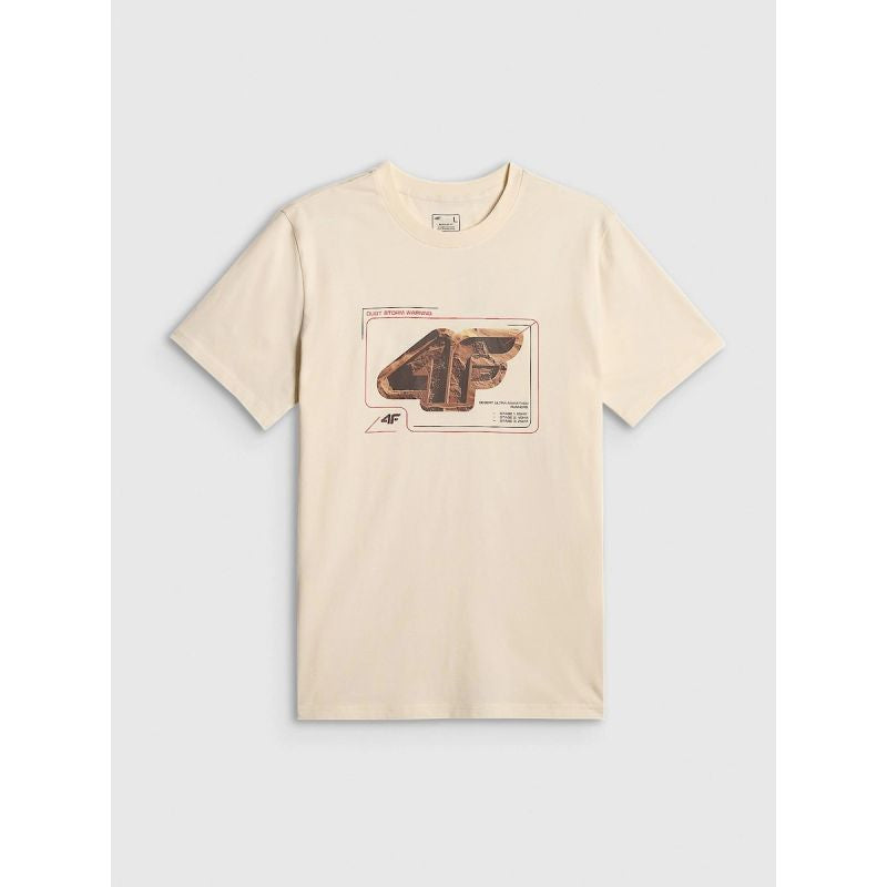 4F Men's regular printed T-shirt férfi póló 4FRSS26TTSHM4230-11S
