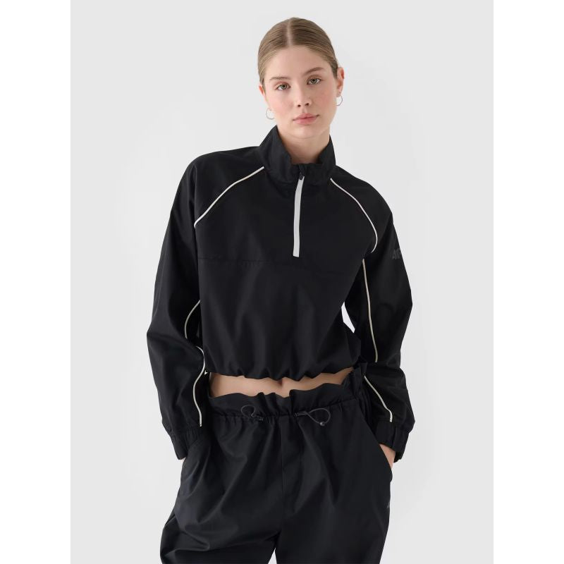 4f Women's cropped transition jacket with a stand-up collar 4FRSS24TTJAF0886-20S General