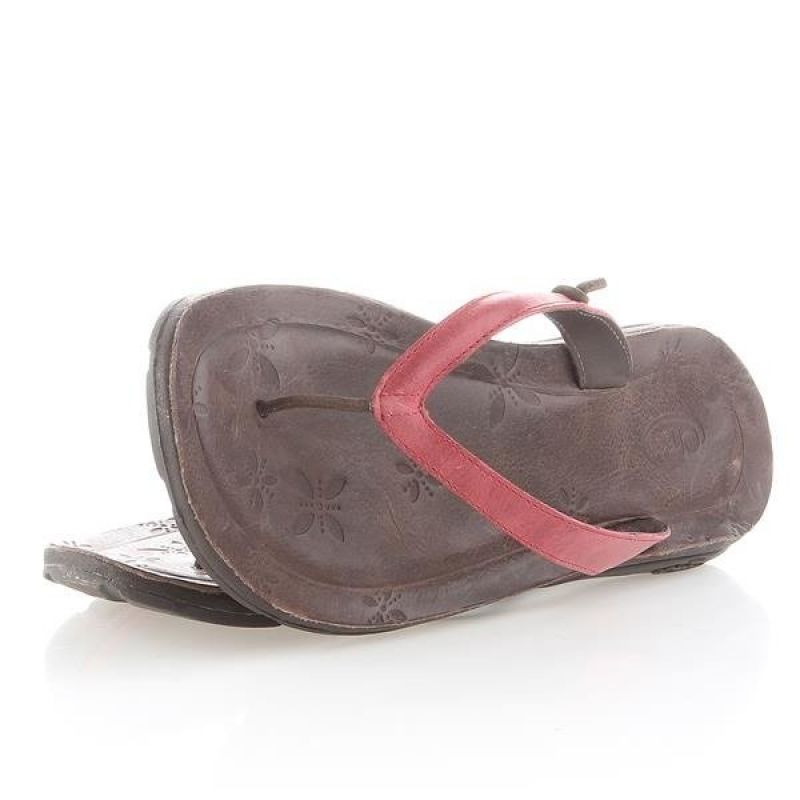 Inny Chaco Locavore Red W Flip-Flops J102202 Utcai cipő