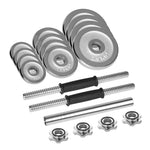 Rebel Active Adjustable Chrome Dumbbells In Case With Bar, 20 Kg Set edzőfelszerelés RBA-2326-20
