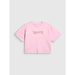 4F Girls' boxy T-shirt with print 158/164 póló 4FJRAW26TTSHF4324-056S