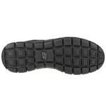 Skechers Track-Moulton 232081-BBK Black fekete utcai cipő