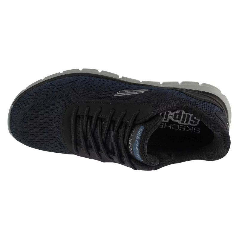 Skechers Slip-Ins: Track – Revno Navy Blue sötétkék utcai cipő 233038-NVBK