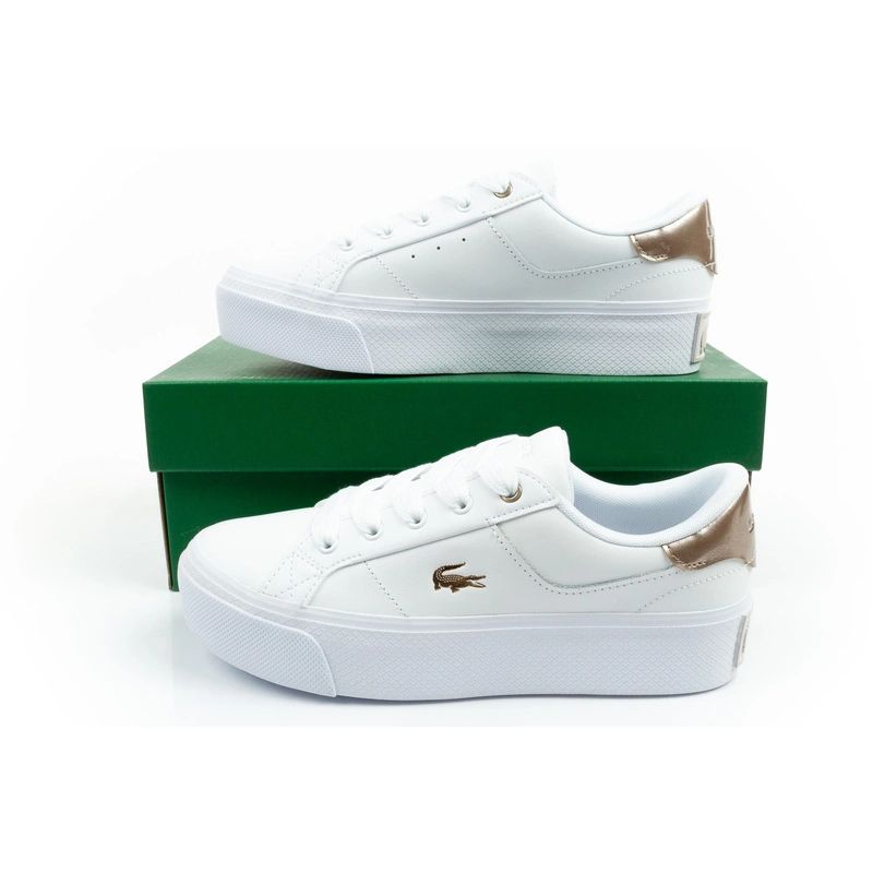 Lacoste women's sports Ziane Platform 126 sneakers fashionable fehér utcai cipő
