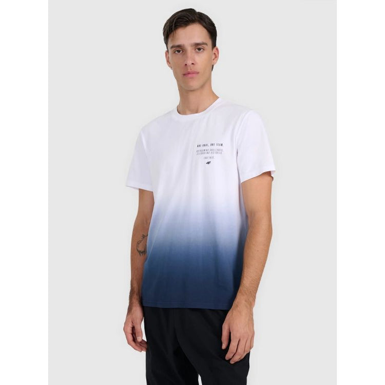 Men's regular printed T-shirt 4F 4FRAW25TTSHM3226-31S póló