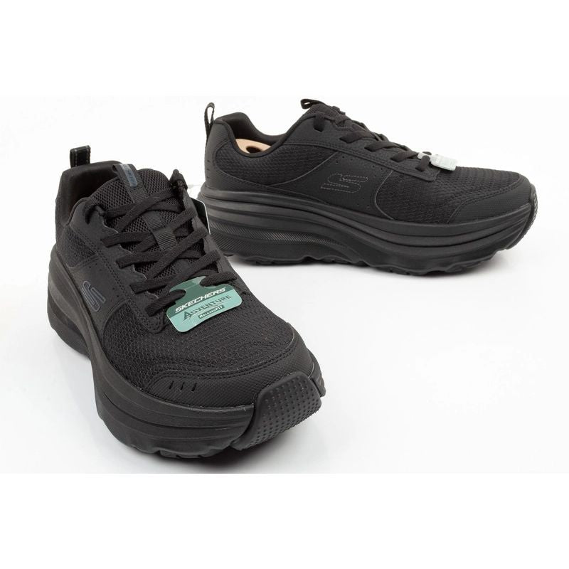 Skechers Men's Max Cushioning Zirrus Lightweight Sports fekete cipő 237818/BBK