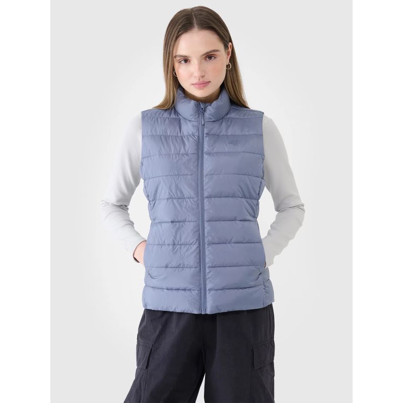 4f Women's down vest with synthetic filling 4FWSS25TVJAF284-32S General