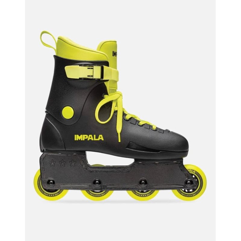 Inny Impala Lightspeed Inline Skate A084-BLACK/FLUORO skates Cipő