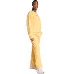 adidas Essentials Small Logo Feelcozy Women's Sweatshirt Yellow KC5278 2xs clothing