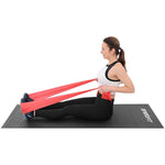Enero Pro TRAINING TAPE FOR PILATES EXERCISES .25MM 5-8KG YELLOW sárga training equipment, socks tapes