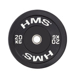 HMS BLACK BUMPER Olympic Plate 20 kg BBR20 fekete kiegészítő 17-61-018