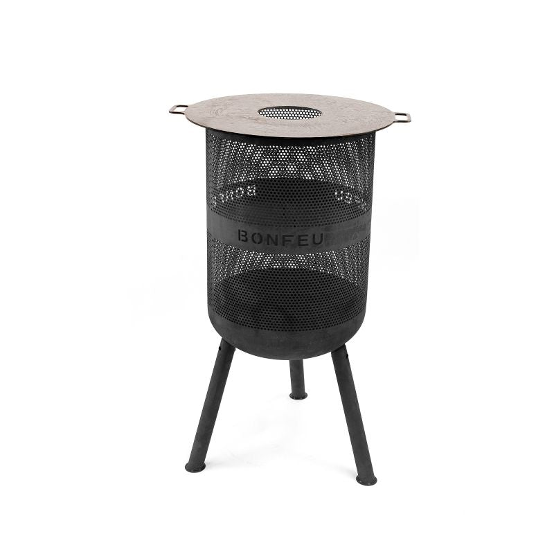 Bonfeu garden fire pit Bonves 45 basket black fekete póló