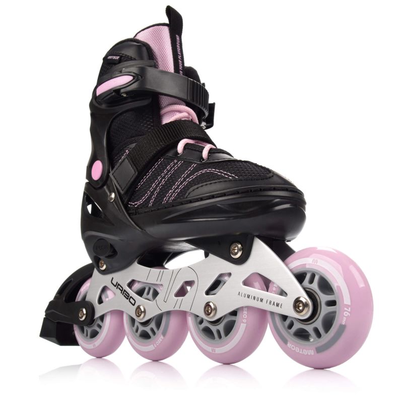 Meteor M 34-37 Urbo Roller Skates Black/Pink