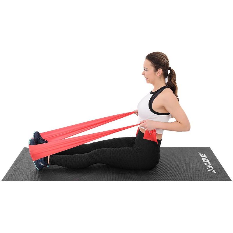 Enero Pro TRAINING TAPE FOR PILATES EXERCISES .30MM 9-11KG RED piros training equipment, socks tapes