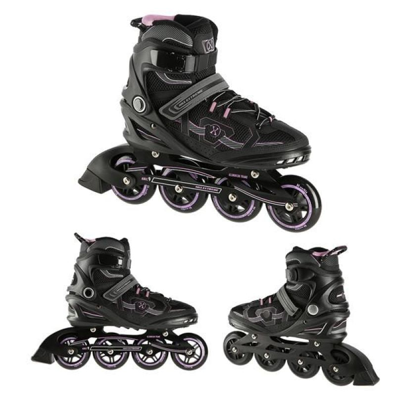 Nils Extreme Na9157 Black And Purple Size lila roller skates
