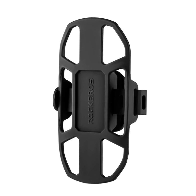 Rockbros 250015001 silicone clamp phone holder - black fekete phones and accessories